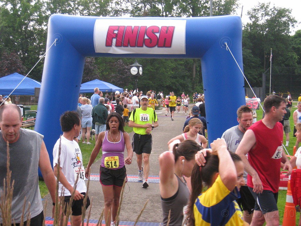 Solstice 10K 2010-06 0385.jpg - The 2010 running of the Northville Michigan Solstice 10K race. Six miles of heat, humidity and hills.